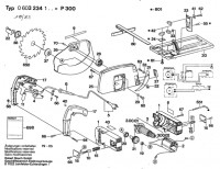 Bosch 0 603 234 103  Circular Hand Saw 220 V / Eu Spare Parts